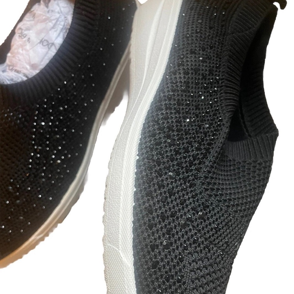 Jenn Ardor Black Sneakers - Picture 3 of 5